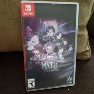 Mato Anomalies Switch Video Game